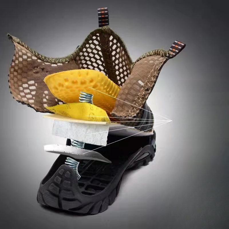Sandales d'été coréennes imperméables, chaussures de randonnée tendance, respirantes, légères et décontractées pour hommes_voghion.com